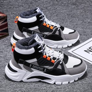 Fashion Men Shoes New Men High Top Sneakers Men Vulcanized Shoes Platform Sneakers Quality Mens Sneakers Masculinas