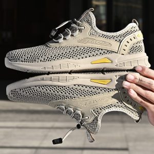 Shoes Men Sneakrs Trainers 2021 Outdoor Walking Driving Training Jogging Fitness Sport Hollow Out Zapatillas Hombre